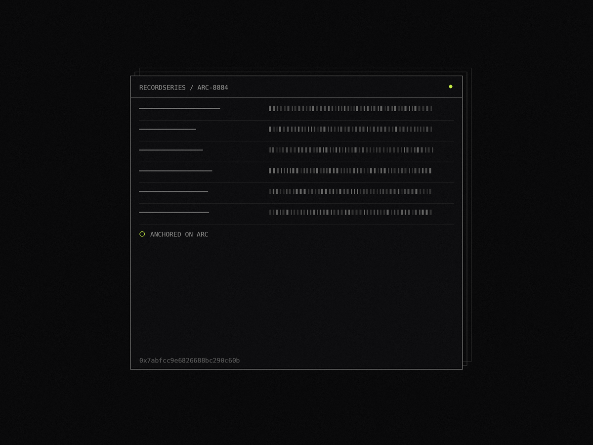 Abstract visual for the Drift RecordSeries